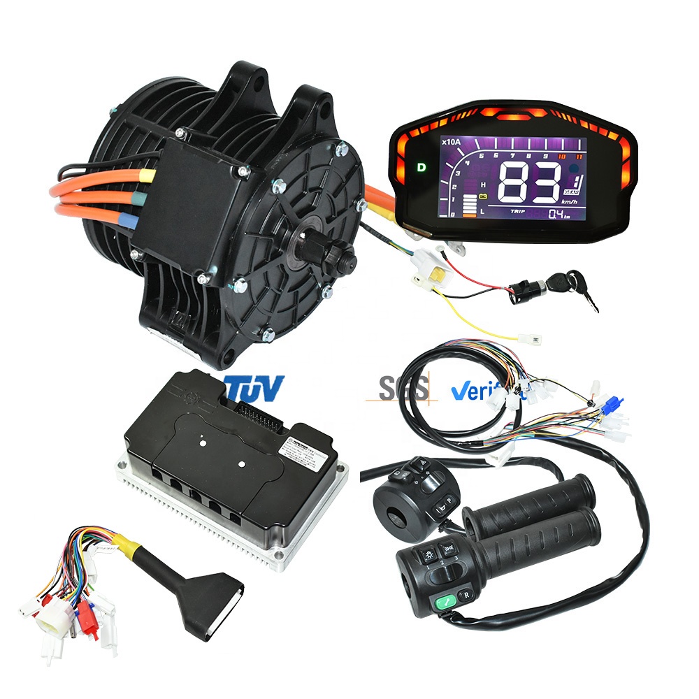 Mid Drive Motor Kit 72V 3000W - Moteur à entraînement central à rotor