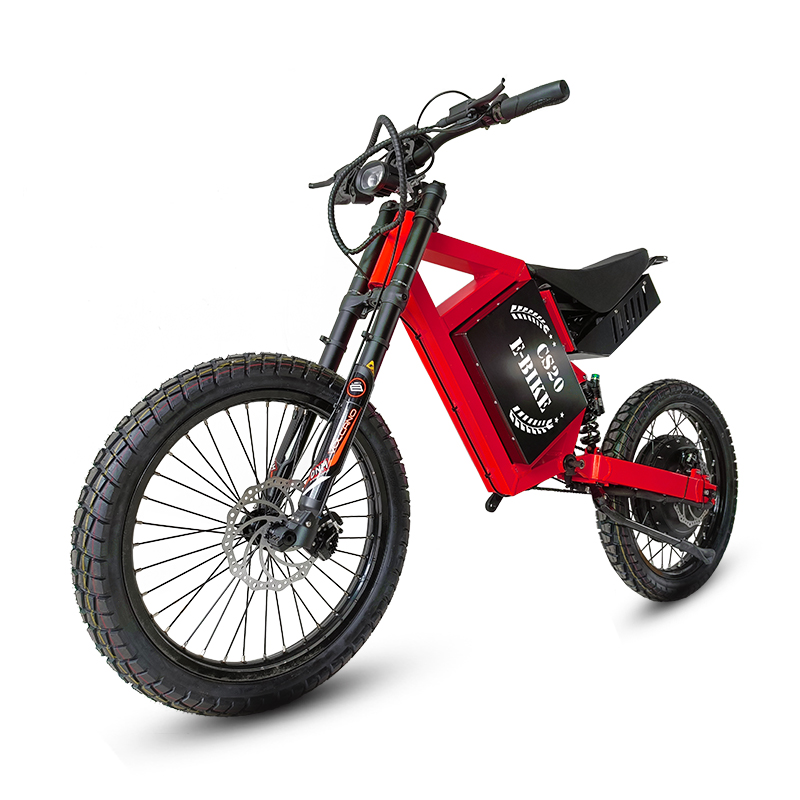 72V 12000W Electric Dirt Bike - Nouvelle Moto Tout-Terrain Électrique Kenda CS20