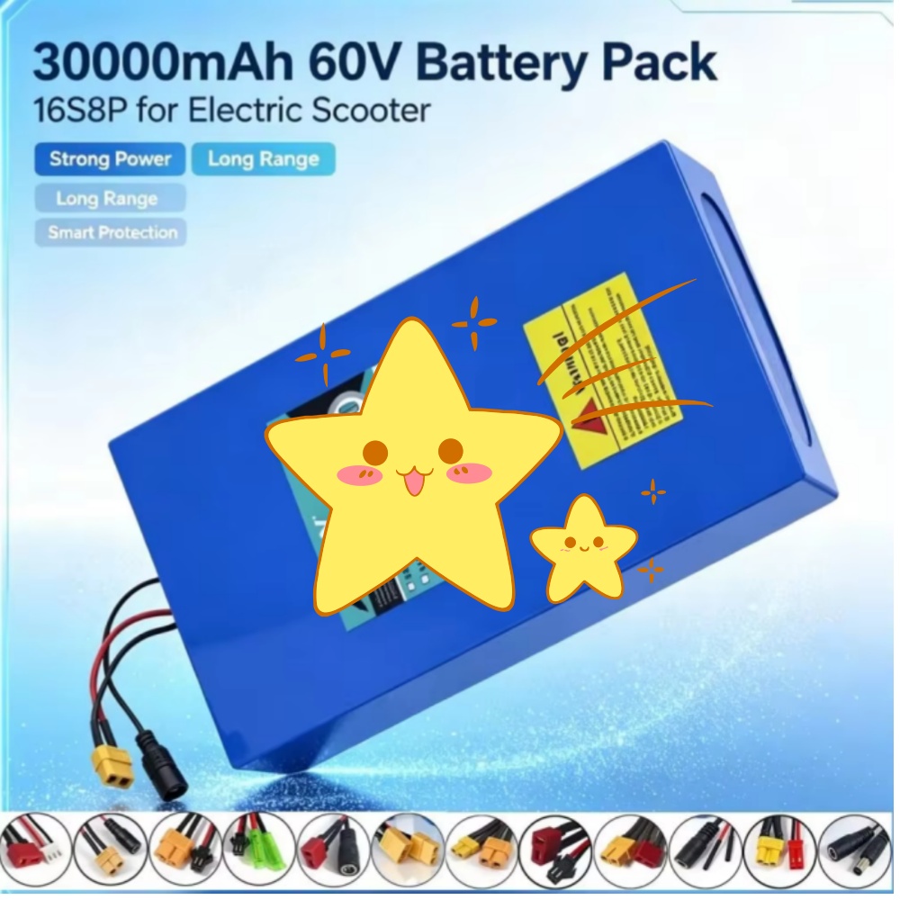 Batterie lithium 18650 haute p - 60V 30Ah Electric Scooter Battery avis et prix